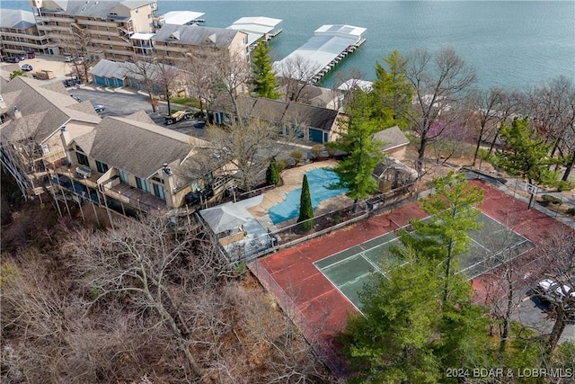 166 Falls Point Dr Unit 2B, Lake Ozark, MO 65049 - bird's eye view of a large body of water