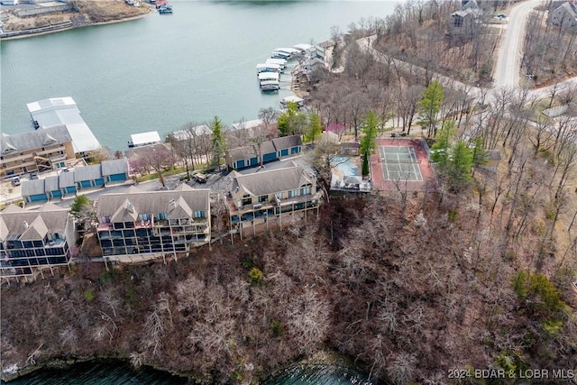 166 Falls Point Dr Unit 2B, Lake Ozark, MO 65049 - drone / aerial view of a large body of water