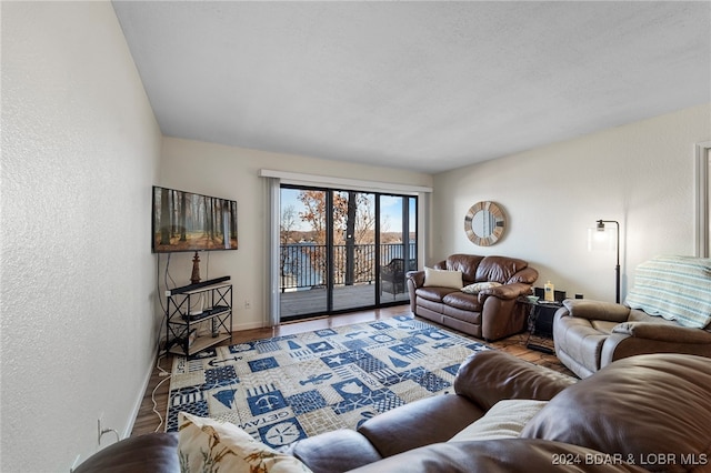 view of living room