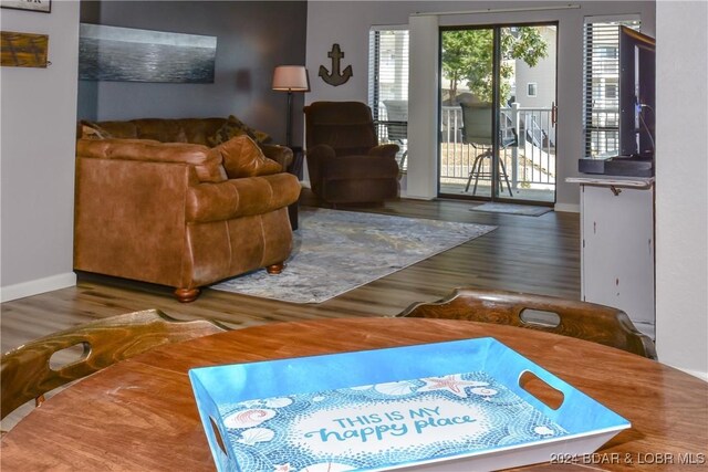 803 Winn Rd Unit 7E, Osage Beach, MO 65065 - living area featuring wood finished floors