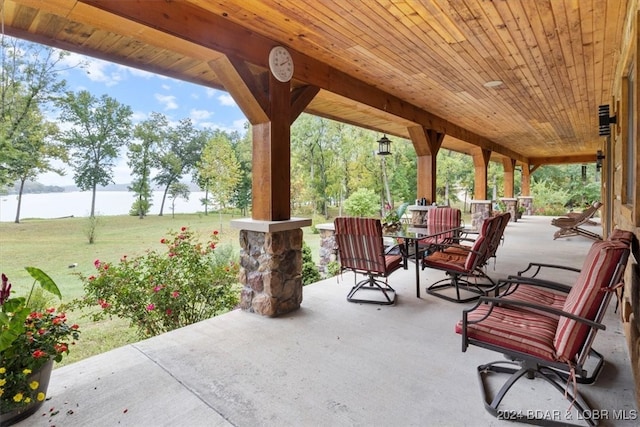 view of patio