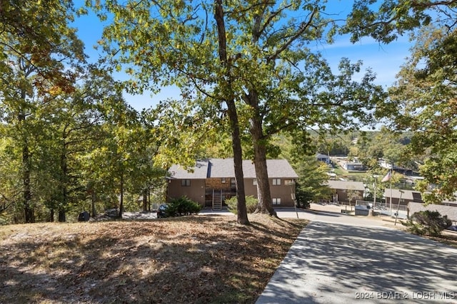 view of front of house