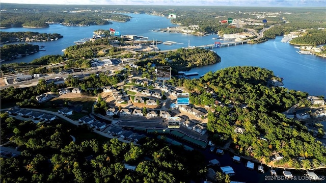 959 High St, Osage Beach, MO 65065 - bird's eye view featuring a water view