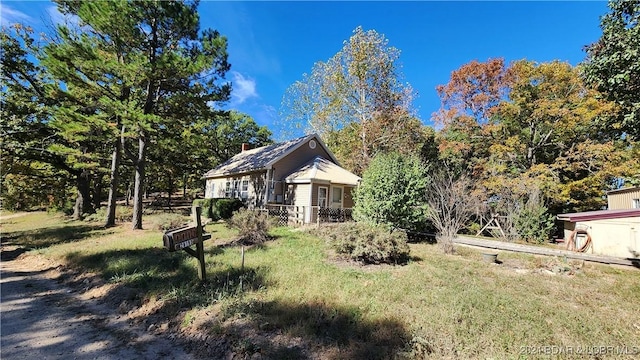 view of front of house