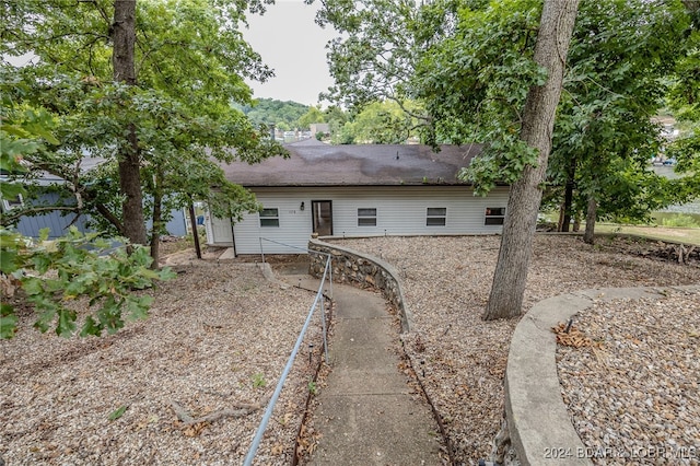 view of back of house