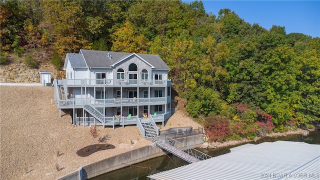 view of back of house