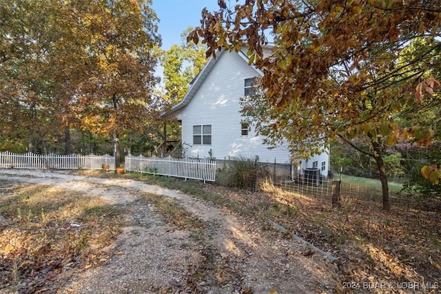 view of side of home