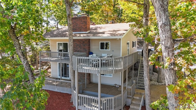 view of back of house