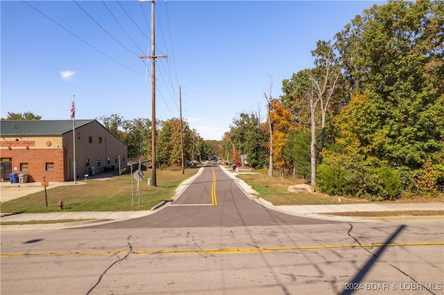 view of street