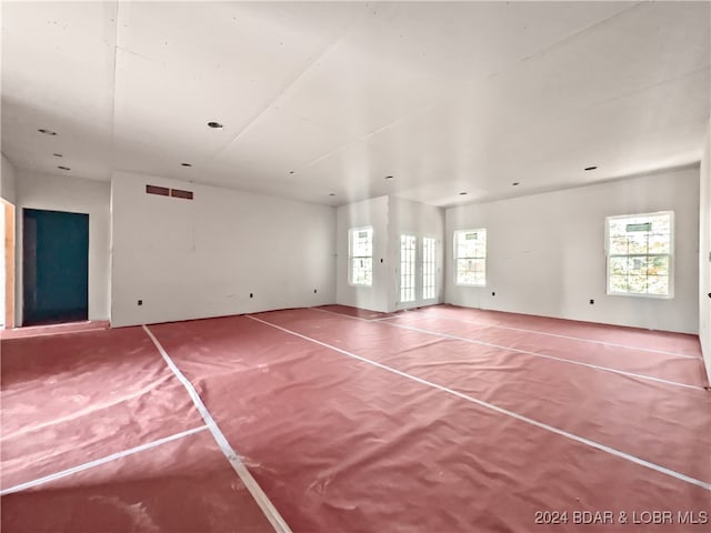 empty room with plenty of natural light