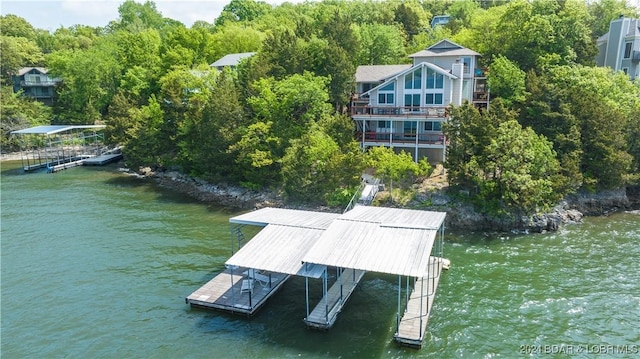 63 Elbow Cay Dr, Osage Beach, MO 65065 - dock with a water view