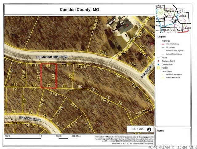 TBD Horseshoe Bend Parkway, Lake Ozark MO, 65049 land for sale