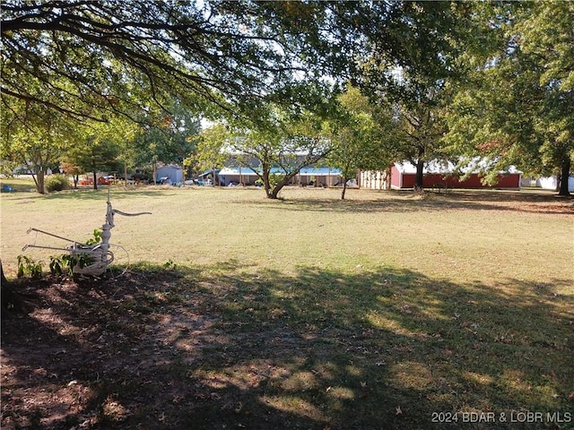 607 N Hughes Ave, Stover, MO 65078 - view of green lawn