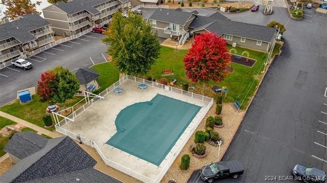 611 Lazy Days Rd Unit X11, Osage Beach, MO 65065 - drone / aerial view with a residential view