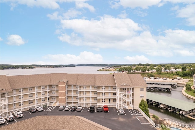 view of property featuring a water view