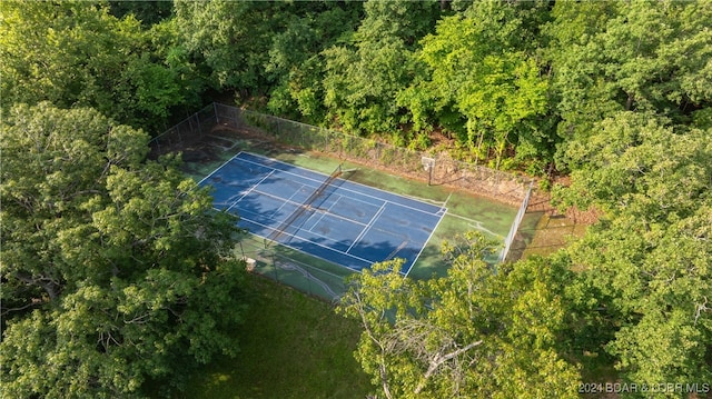 view of sport court