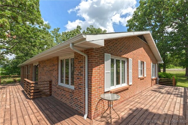 24950 State Rd A Rd, Richland, MO 65556 - view of wooden deck