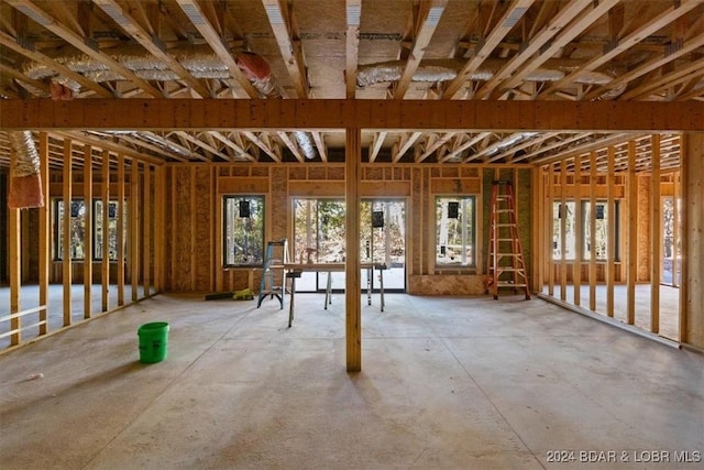 miscellaneous room with plenty of natural light