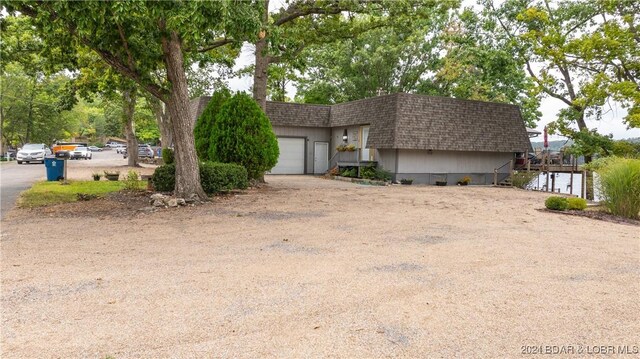 ranch-style house with a garage