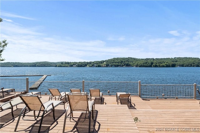2500 Bay Point Ln Unit 645, Osage Beach, MO 65065 - dock with a water view