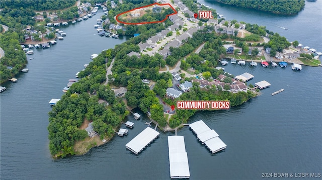 LOT1014 Enclaves Ln, Lake Ozark, MO 65049 - view of property location featuring a large body of water