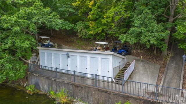 LOT1014 Enclaves Ln, Lake Ozark, MO 65049 - view of swimming pool featuring a water view