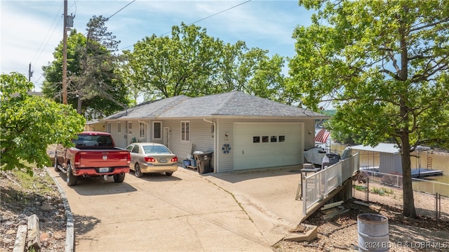 view of ranch-style home