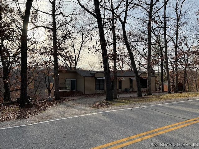 view of ranch-style house