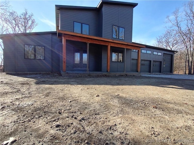 view of rear view of house