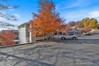 view of vehicle parking