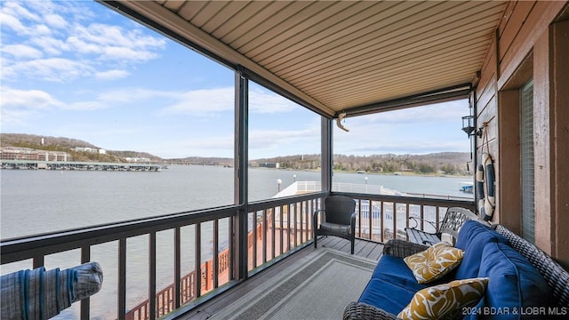 99 Rock Dove Ln Unit 2B, Camdenton, MO 65020 - exterior space with a water view