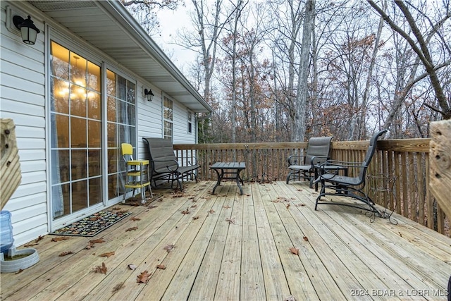 view of deck