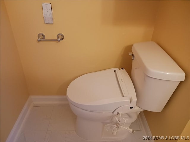 bathroom with toilet