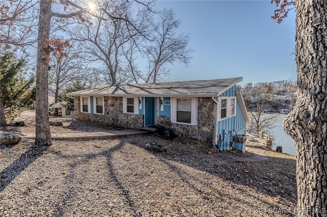 view of ranch-style house