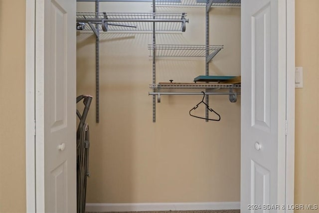 view of spacious closet