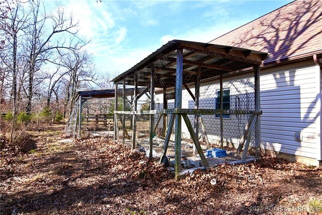 26 Gap Rd, Tunas, MO 65764 - view of wooden terrace