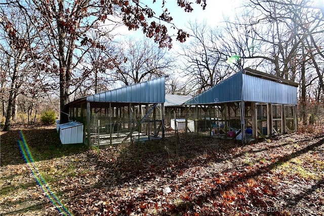 26 Gap Rd, Tunas, MO 65764 - view of yard with an outdoor structure