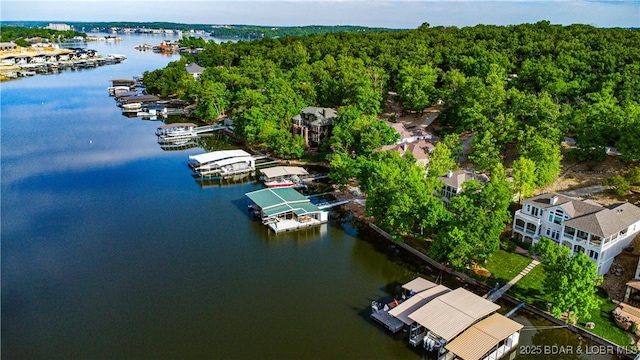 550 Grand Cove Rd, Porto Cima, MO 65079 - drone / aerial view of a nearby body of water