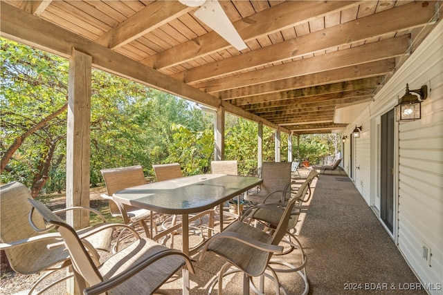 view of patio / terrace