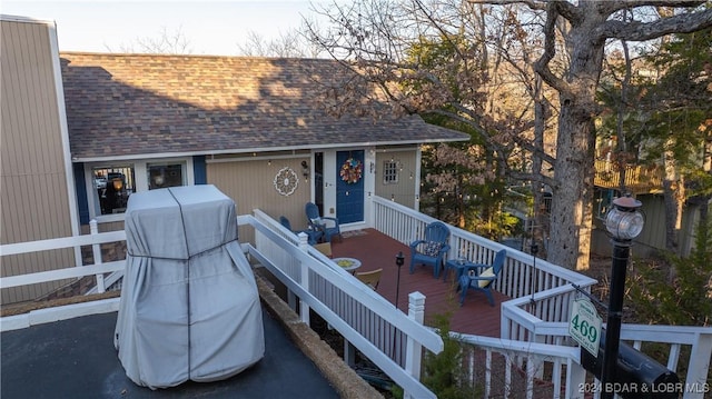 view of deck