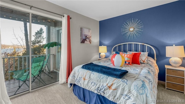 469 Staniel Cay Dr, Osage Beach, MO 65065 - bedroom with carpet and access to outside