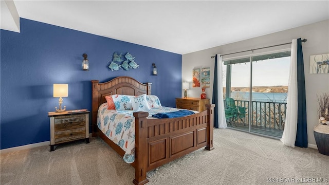 469 Staniel Cay Dr, Osage Beach, MO 65065 - bedroom featuring carpet flooring and access to outside