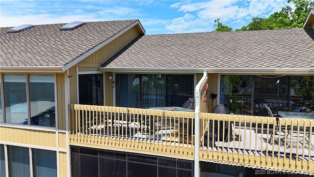 view of rear view of house