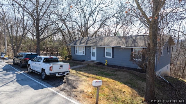 view of ranch-style home