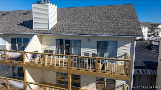 view of rear view of house