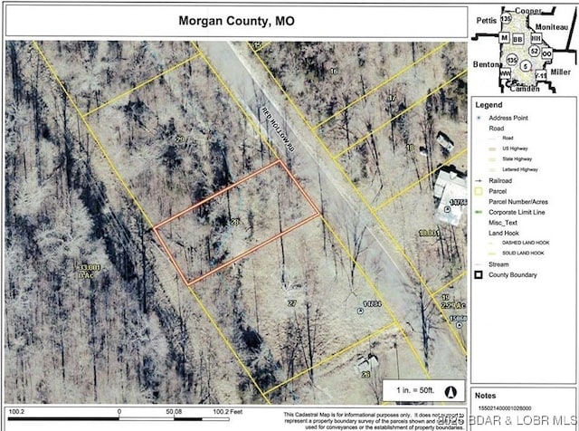 Listing photo 2 for 4LOTS Morgan County, Gravois Mills MO 65084