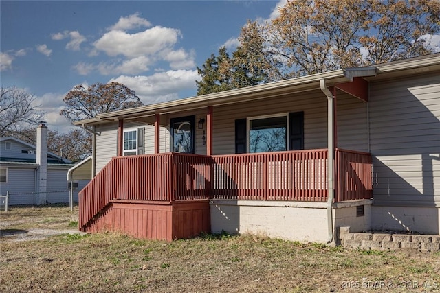 view of front of house