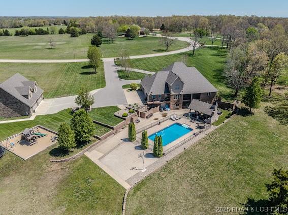 3029 National Ave, Lebanon, MO 65536 - drone / aerial view of a pool