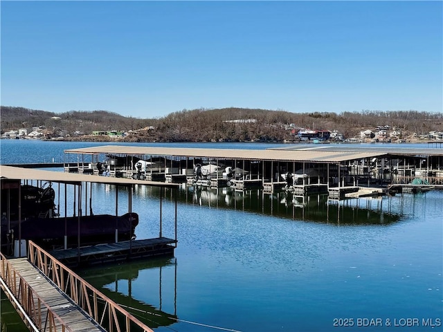 2500 Bay Point Ln Unit 234, Osage Beach, MO 65065 - view of dock featuring a water view