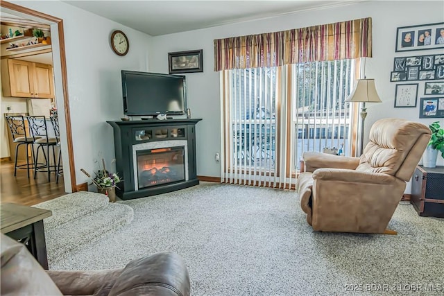 view of living room